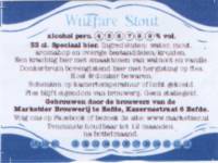 Markebier Brouwerij, Wulfare Stout