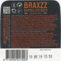 Braxzz, Braxzz Barrelled Bock Braxzz, Braxzz Barrelled Bock
