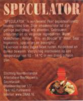 St. Noord-Hollandse Alternatieve Brouwers (SNAB), Speculator