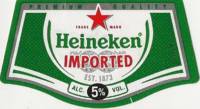 Heineken, Heineken Imported Premium Quality