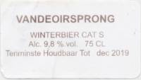 Brouwerij Van de Oirsprong, Winterbier