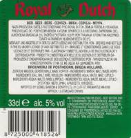 United Dutch Breweries, Royal Dutch