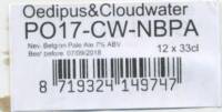 Oedipus Brewing, P017-CW-NBPA