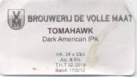 Bierbrouwerij De Volle Maat, Tomahwak