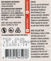 Bird Brewery, (Jimi Haandrix Session Hoppy Red)