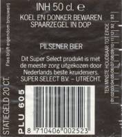 Bavaria, Super Select Pilsener Bier