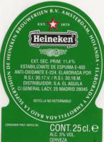 Licentiebrouwsels , Heineken Cerveza