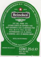 Licentiebrouwsels , Heineken Cerveza
