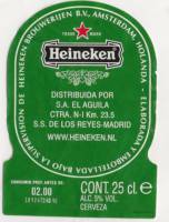 Licentiebrouwsels , Heineken Cerveza