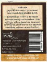 Stadsbrouwerij De Hemel, (Sunna) White IPA