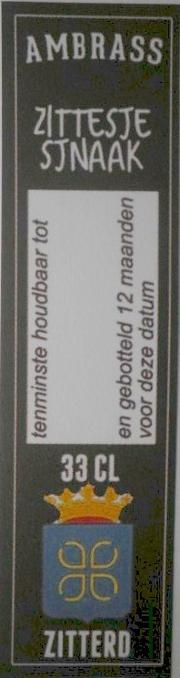 Ambrass Bierbrouwerij, Zittesje Sjnaak Ambrass Bierbrouwerij, Zittesje Sjnaak