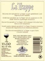Brouwerij De Koningshoeven , La Trappe  (Trappiste de Couleur Ambrée Quadrupel)