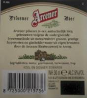 Hertog Jan Brouwerij, Arcener Pilsener Bier