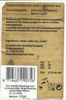Bronckhorster Brewing Company , Terra Incognita Jameson (whiskey) Barrel-Aged