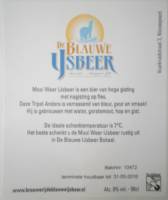 Bierbrouwerij De Blauwe IJsbeer, Mooi Weer IJsbeer Bierbrouwerij De Blauwe IJsbeer, Mooi Weer IJsbeer