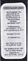 Haerlemsche Bierbrouwerij BV, Kroonjaar-2000
