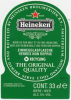 Heineken, Heineken Biere / Bier