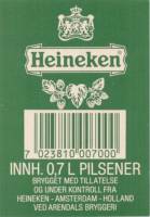 Licentiebrouwsels , Heineken Pilsener