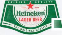 Heineken, Heineken Lager Beer Premium Quality