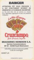 Afgekeurd, Cruzcampo