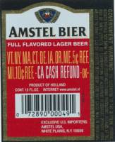 Heineken, Amstel Bier Full Flavoured Lager Beer