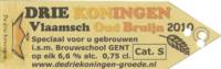 Dutch Bargain, Drie koningen Vlaamsch Oud Bruin 2010