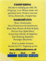 Oldskool Brewery, Foodpairing (Sapphire Hopfen Weisse)