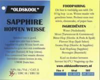 Oldskool Brewery, Sapphire Hopfen Weisse