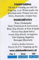 Oldskool Brewery, Foodpairing (Sapphire Hopfen Weisse)
