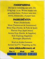 Oldskool Brewery, Foodpairing (Sapphire Hopfen Weisse)