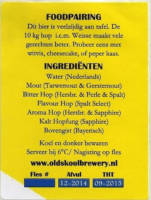 Oldskool Brewery, Sapphire Hopfen Weisse