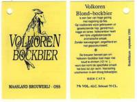 Maasland Brouwerij, Volkoren Blond-bockbier