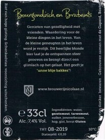 Brouwerij Nicolaas, Bourgondisch en Brabants (Blije Bakkes)