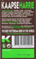 Kaapse Brouwers, Kaapse Harrie Kaapse Brouwers, Kaapse Harrie