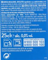 Bavaria, Cerveza Sin Alcohol (Steinburg Gluten Free)