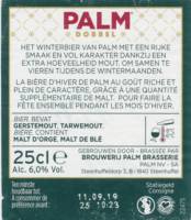 Licentiebrouwsels , Palm Dobbel Winterbier