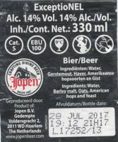 Jopen B.V., Exceptionel (Ice IPA)