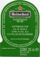 Licentiebrouwsels , Heineken Cerveza