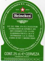 Licentiebrouwsels , Heineken Cerveza