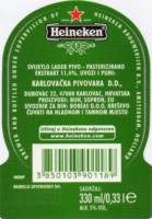 Licentiebrouwsels , Heineken (Lager Beer)