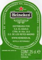Licentiebrouwsels , Heineken Cerveza