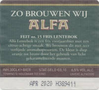 Alfa (Meens Bierbrouwerij), Lentebok