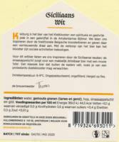 Brouwerij Kleiburg, Siciliaans Wit Brouwerij Kleiburg, Siciliaans Wit