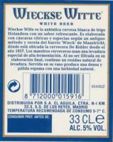 Brouwerij De Ridder, Wieckse Witte White Beer