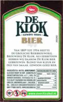 Grolsch, De Klok Bier