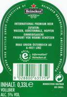 Licentiebrouwsels , Heineken Lager Beer Premium Quality