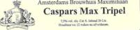 Amsterdams Brouwhuis Maximiliaan, Caspars Max Tripel