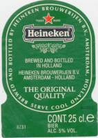 Heineken, Heineken Bier