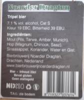 Bierbrouwerij Noarder Dragten, Tripel bier