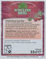 Bavaria, Schultenbrau Rose Bier